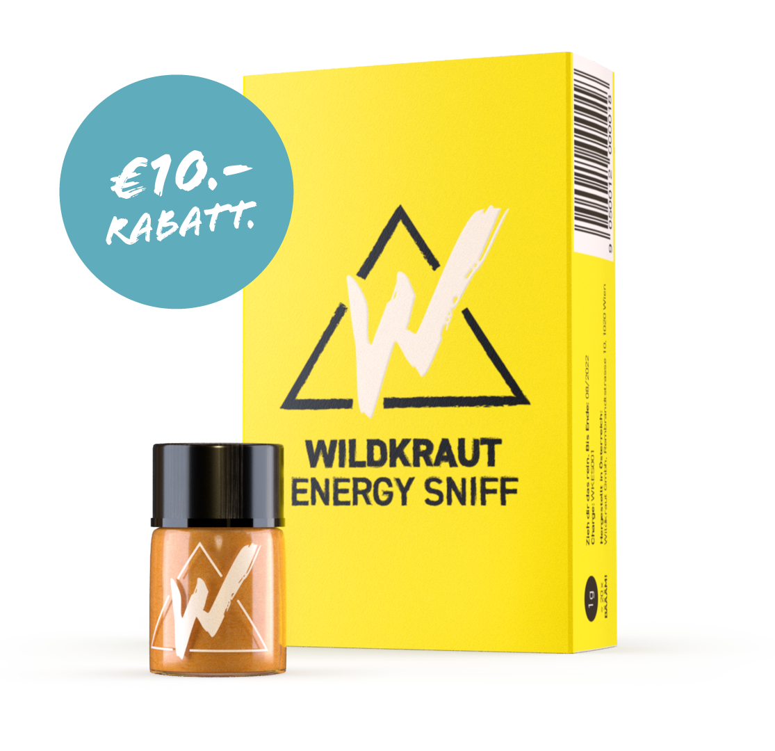 Wildkraut - Energy Sniff  - Fünfertragerl